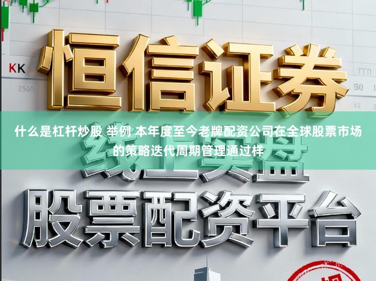 什么是杠杆炒股 举例 本年度至今老牌配资公司在全球股票市场的策略迭代周期管理通过样