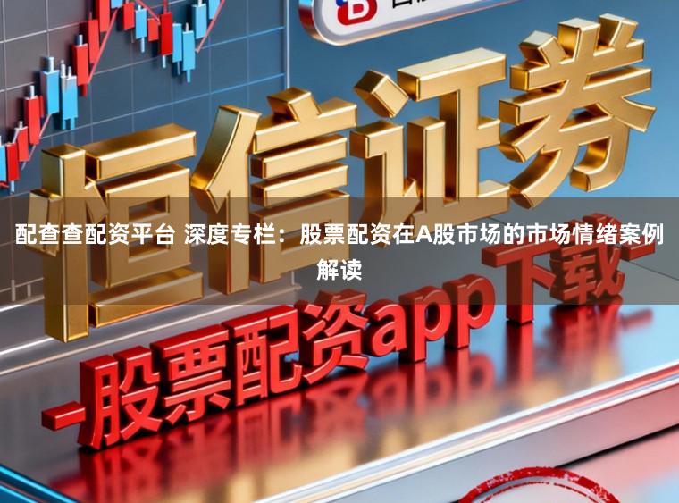 配查查配资平台 深度专栏：股票配资在A股市场的市场情绪案例解读