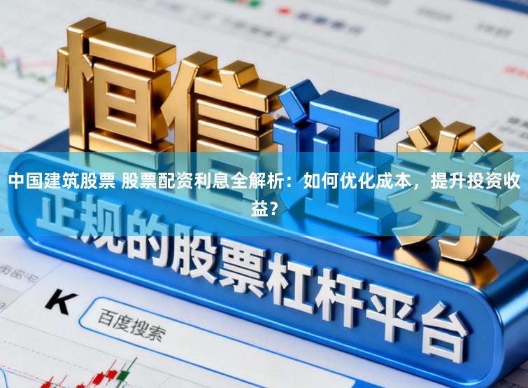 中国建筑股票 股票配资利息全解析：如何优化成本，提升投资收益？