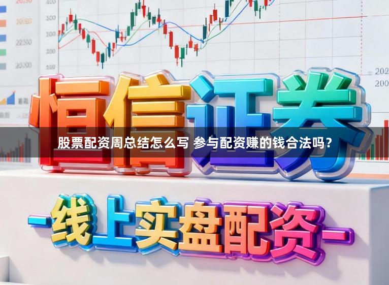 股票配资周总结怎么写 参与配资赚的钱合法吗?