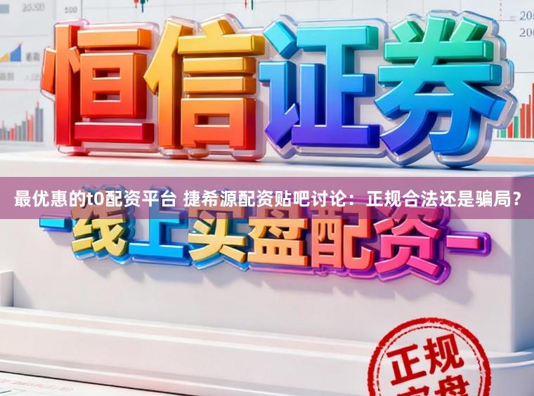 最优惠的t0配资平台 捷希源配资贴吧讨论：正规合法还是骗局？